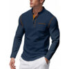 Ha3b2a2fefaf64f328cf0c020712ba964u.jpg_960x960q80.jpg Men's Knit Mock-Neck Long-Sleeve T-Shirt