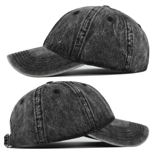 Ha42e6889cdd64af2b40f6b04eeb0590dV.webp Washed Denim Dad Cap