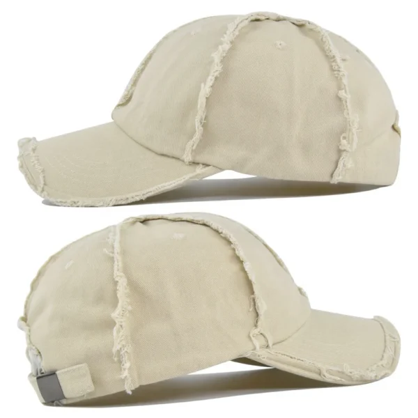 Vintage Frayed-Edge Baseball Cap