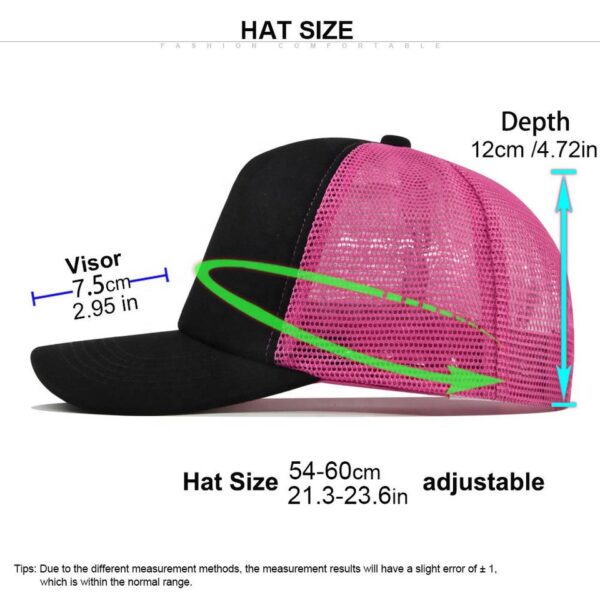 Soft-Crown Five-Panel Mesh Trucker Cap
