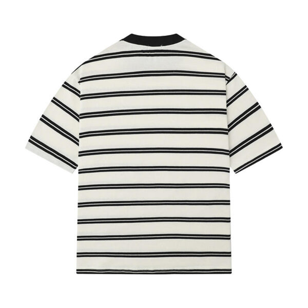 Had64ad54bbd7477bb1fb9af0ec7a426dQ.jpg_960x960q80.jpg Unisex Retro Striped Cotton T-Shirt