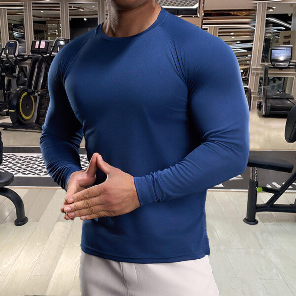 Men's Stretch Quick-Dry Long-Sleeve Training Top