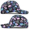 Hb02f70bc83714462bfa3c2db7e6ac82ax.jpg_960x960q80.jpg Halloween Skull & Pumpkin Print Cap