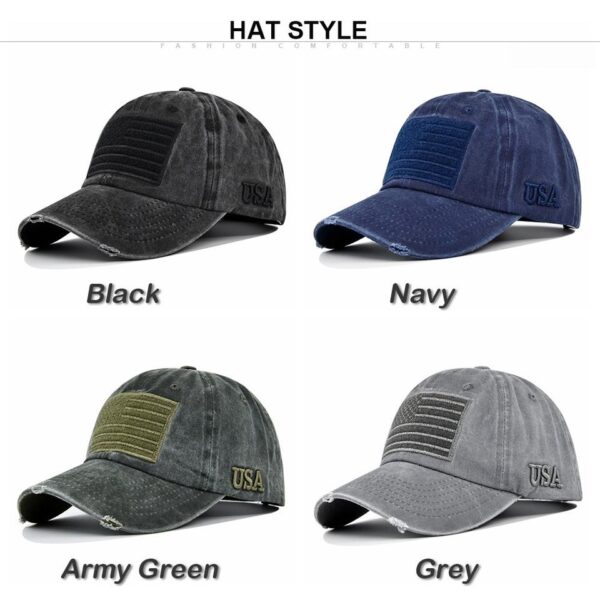 Hb45cadb3ee894c5a9344600a4c5db431L.jpg_960x960q80.jpg Vintage USA Flag Distressed Dad Cap