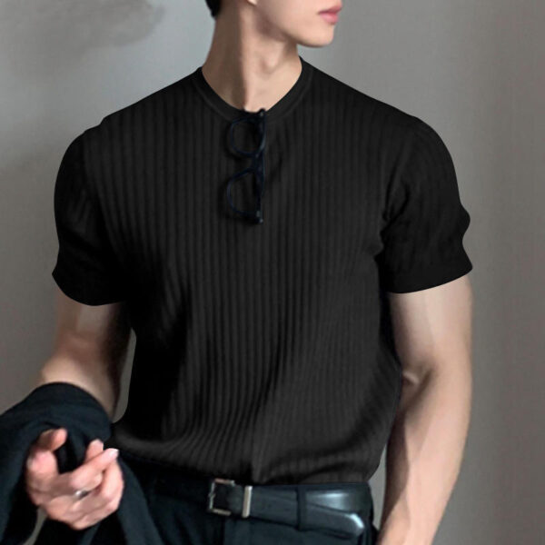 Men's Lightweight Knit Casual T-Shirt