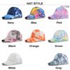 Tie-Dye Summer Baseball Cap