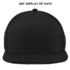 Hbacccecec2044eb2b7cb16bbe008a4b1U.webp Structured Six-Panel Mesh Snapback