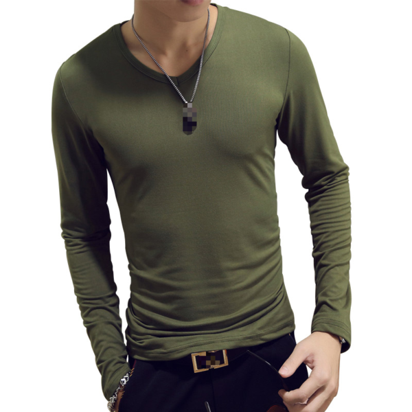 Hbb56563ab64b4356bdb18c849bd85613w.png_960x960q80.png Men's Slim-Fit Long-Sleeve T-Shirt