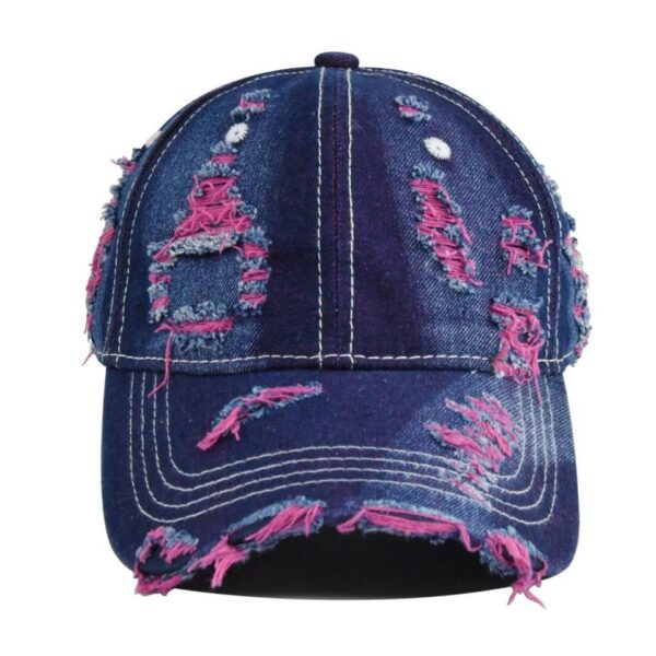 Hbfe87801be914553a1dc7ee3b9543f3b3.jpg_960x960q80.jpg Heavy-Distress Denim Cap