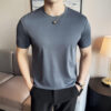 Men's Wrinkle-Resistant Cotton Crew-Neck T-Shirt