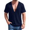 Hc4ca946c58444814b46982ff356c69cbS.png_960x960q80.png Men's Knit Deep V-Neck T-Shirt