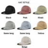 Faux Suede Duckbill Baseball Cap