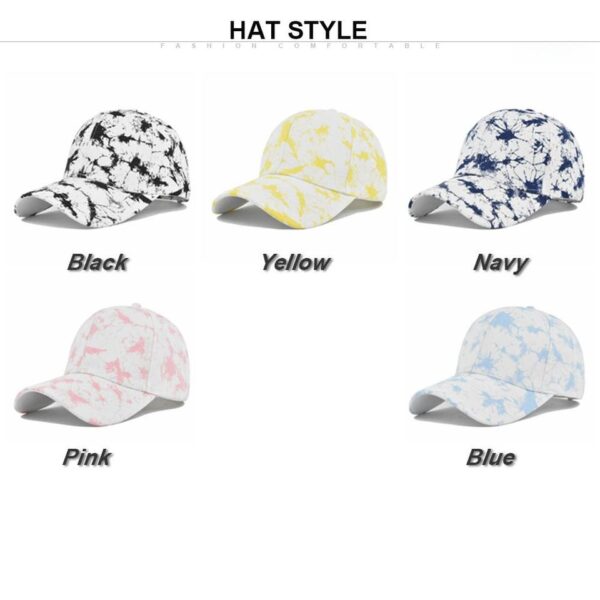 Vintage Tie-Dye Adjustable Cap