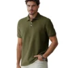 Men's Jacquard Casual Polo Shirt