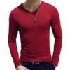Hd1829bc5ca3643e7ab35380a52bc195cU.webp Men's Slim-Fit Long-Sleeve T-Shirt