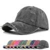 Hd37df9cbbb5f4a8dbd133874bccbbc17L.jpg_960x960q80.jpg Vintage Distressed Curved-Brim Cap