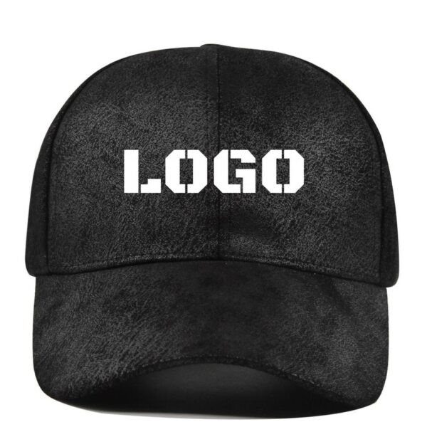 Faux Suede Duckbill Baseball Cap