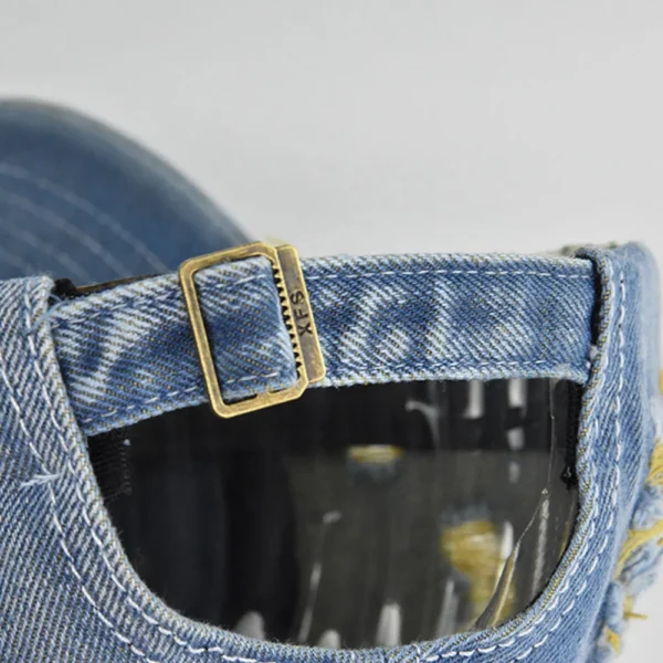 He03383fbba71485cb8b9acc815e4829e5.webp Vintage Distressed Denim Dad Cap