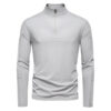 Heaea032086f74040826a990b6a762c790.jpg_960x960q80.jpg Men's Quick-Dry Half-Zip Long-Sleeve Top
