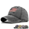 Vintage American Flag Washed Cap