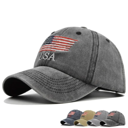 Heb6263ff04fa437fb2394573fefe6df7U.webp Vintage American Flag Washed Cap