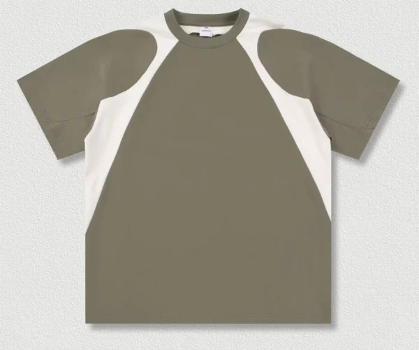 Men's Color-Block Cotton T-Shirt