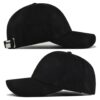 Solid Cotton Six-Panel Baseball Cap