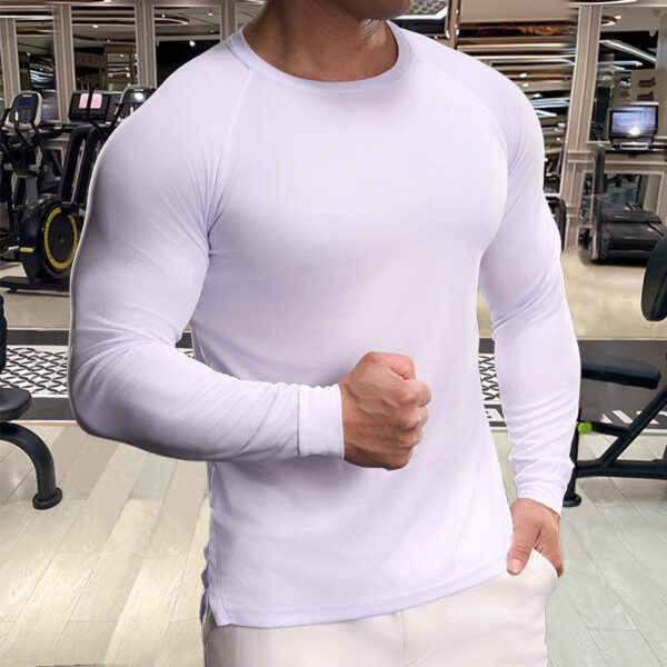 Men's Stretch Quick-Dry Long-Sleeve Training Top