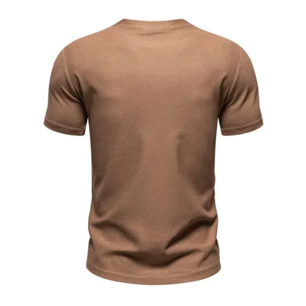 Hffce6fb8f2ea414e9c3af86aec468037z.webp Men's Knit Pocket T-Shirt