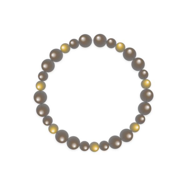 Blue Tiger Eye & Clear Smoky Quartz Bracelet – 9C2F81 Blue Tiger Eye & Clear Smoky Quartz Bracelet – 9C2F81