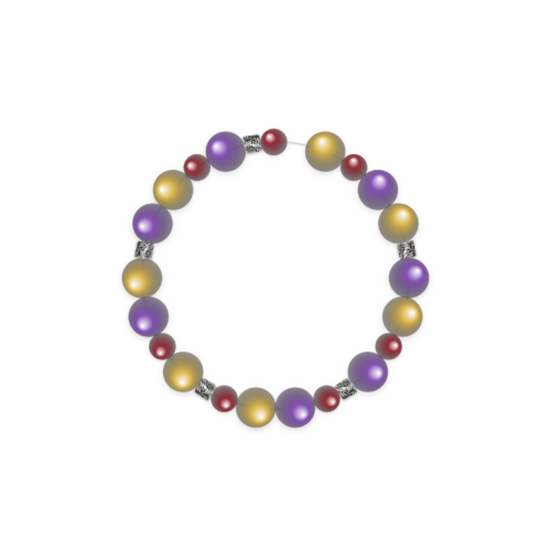 Transparent Lemon Citrine & Red Onyx Initial A Bracelet – 9D3AA4